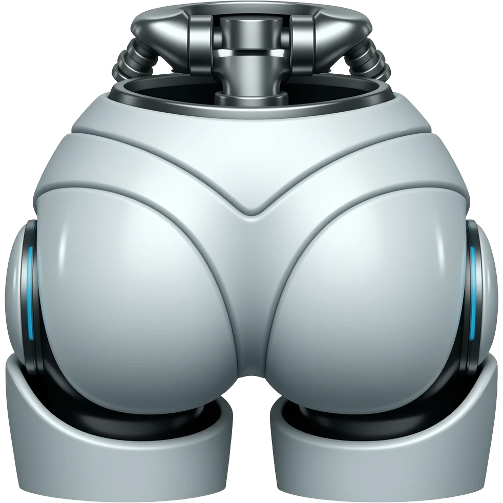 FemaleRobot butt emoji