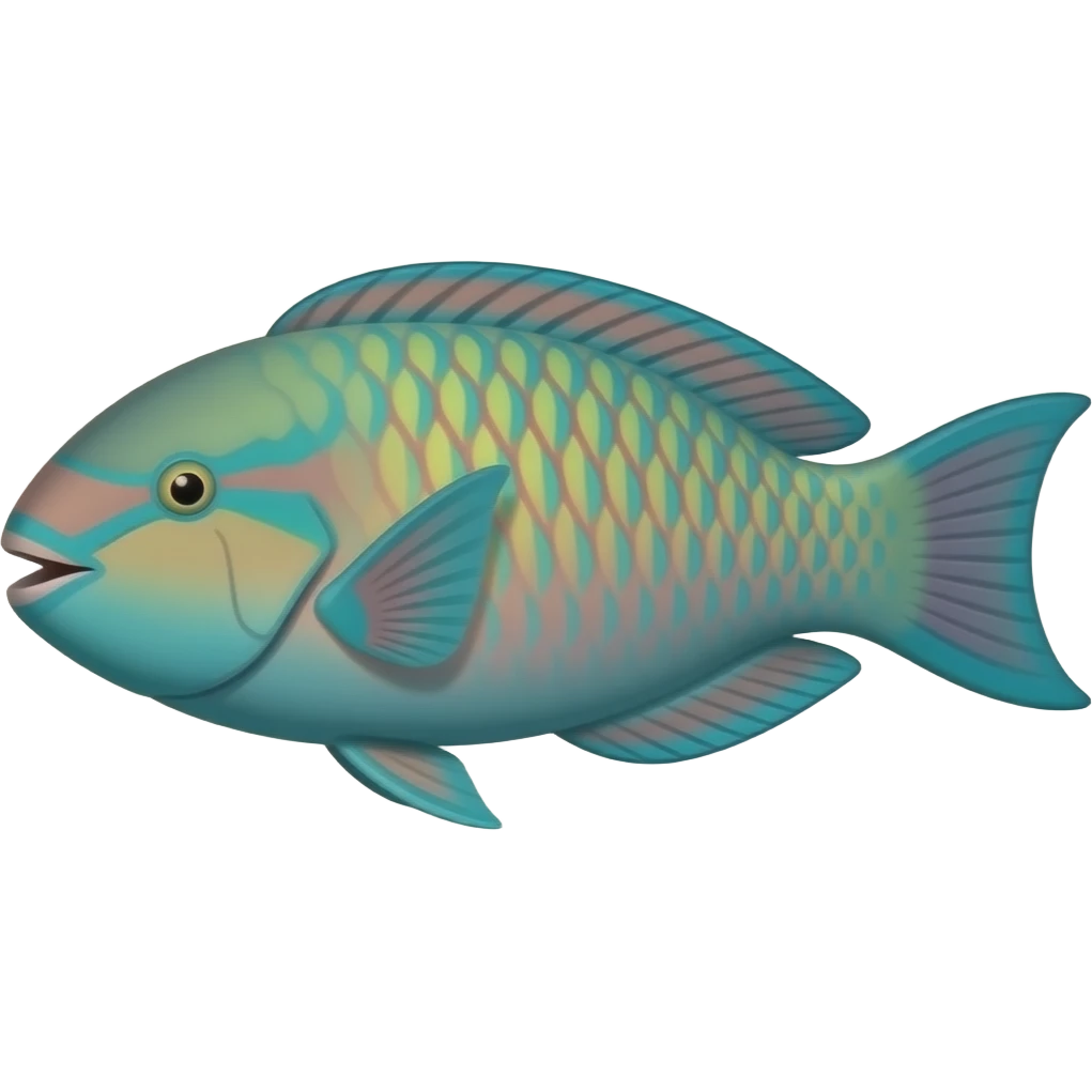 Parrotfish emoji