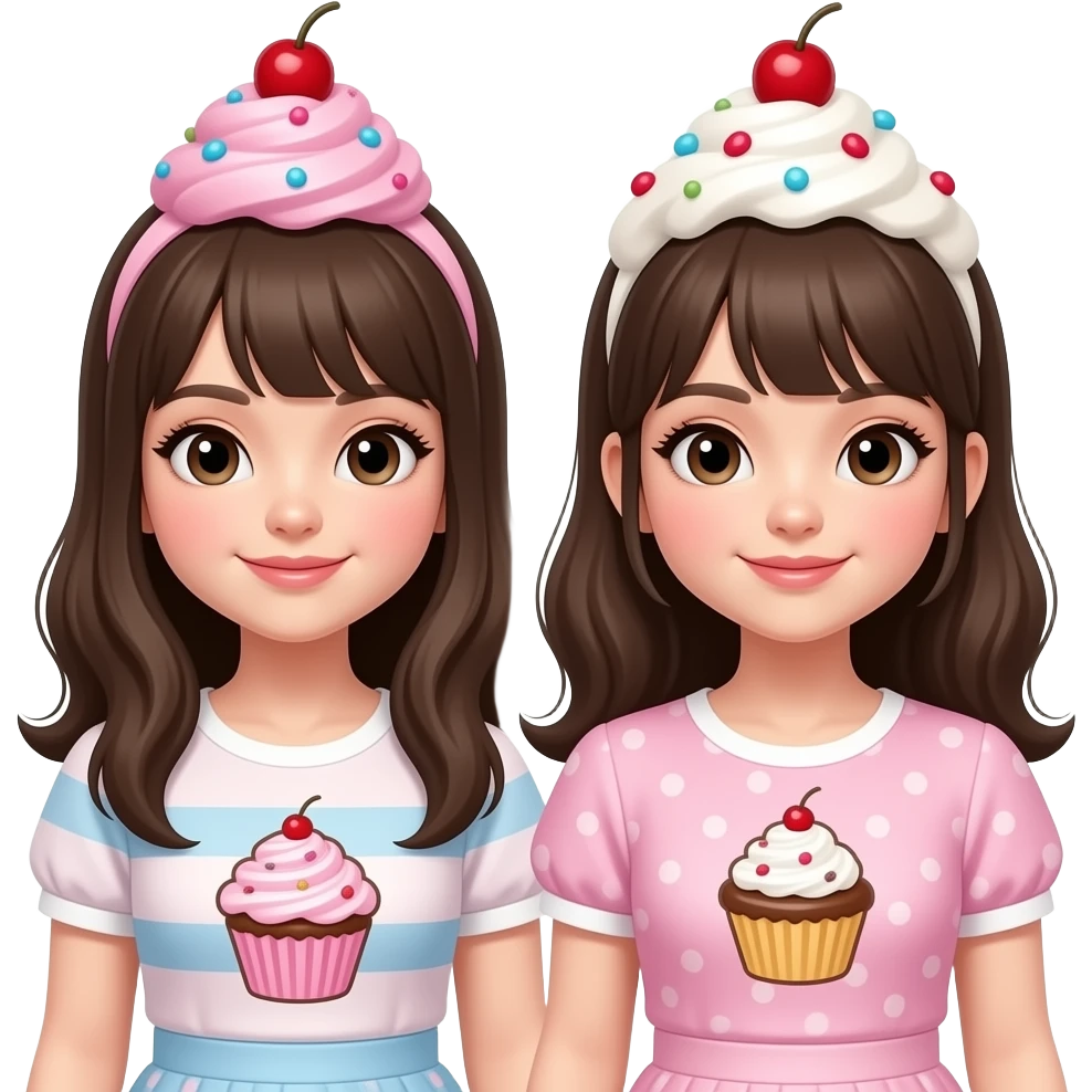 cupcake club girls emoji