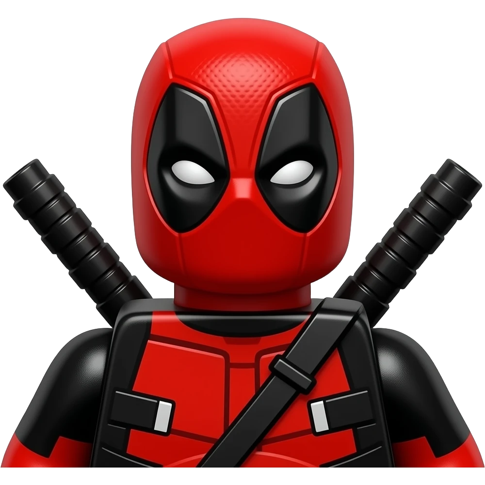 Deadpool LEGO emoji