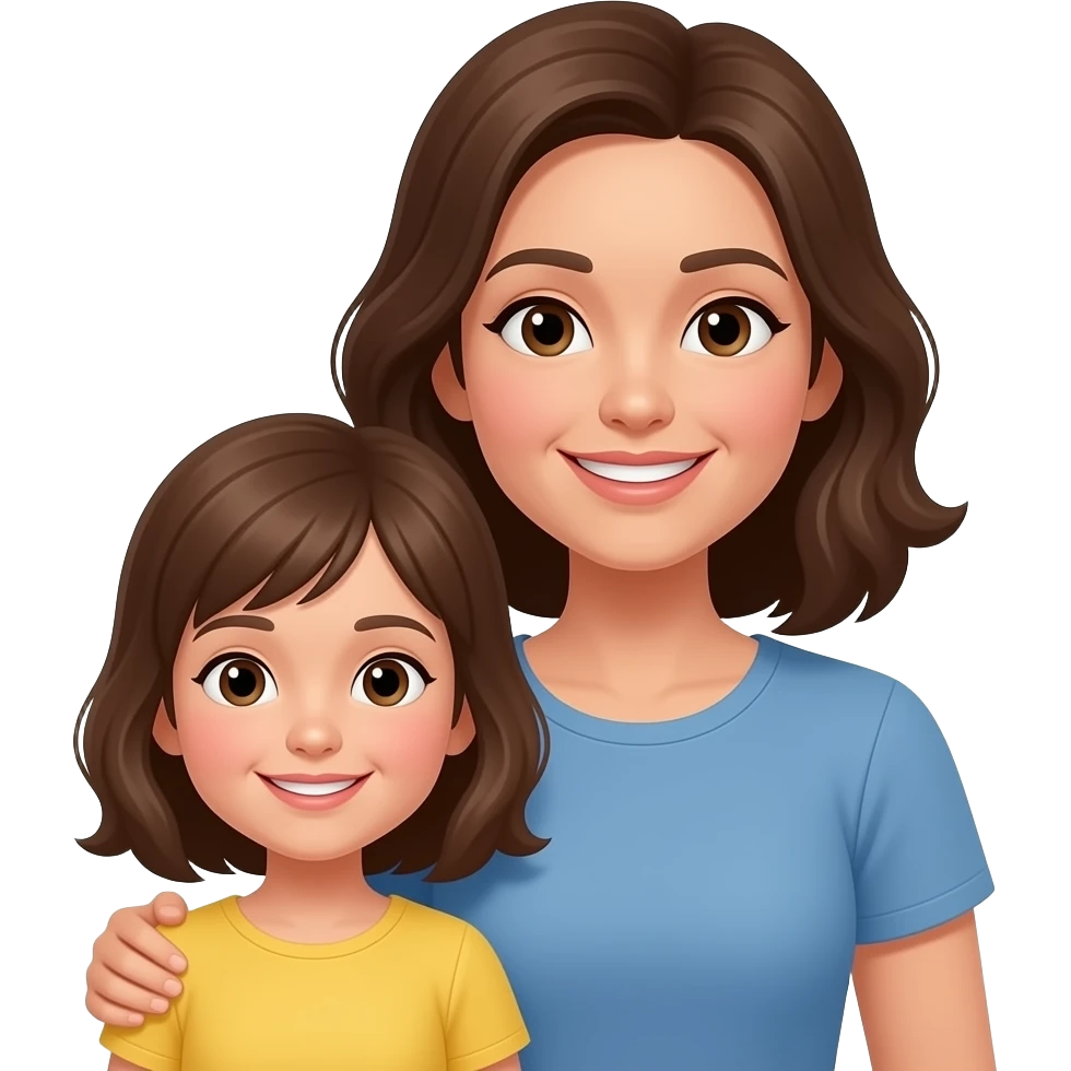 Мама подружка с большой дочей emoji