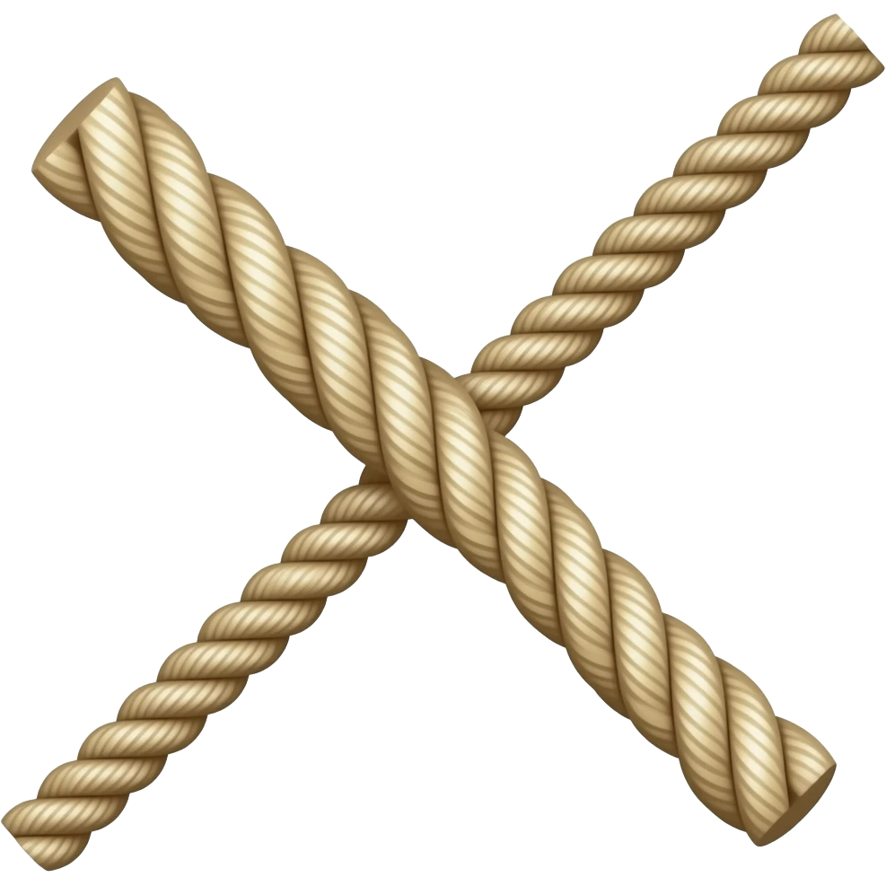 straight rope emoji