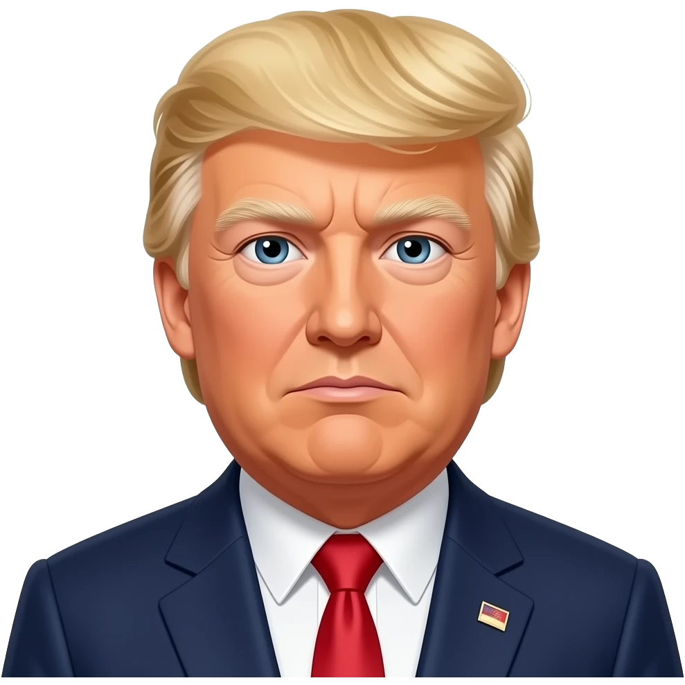 donald j trump funny emoji