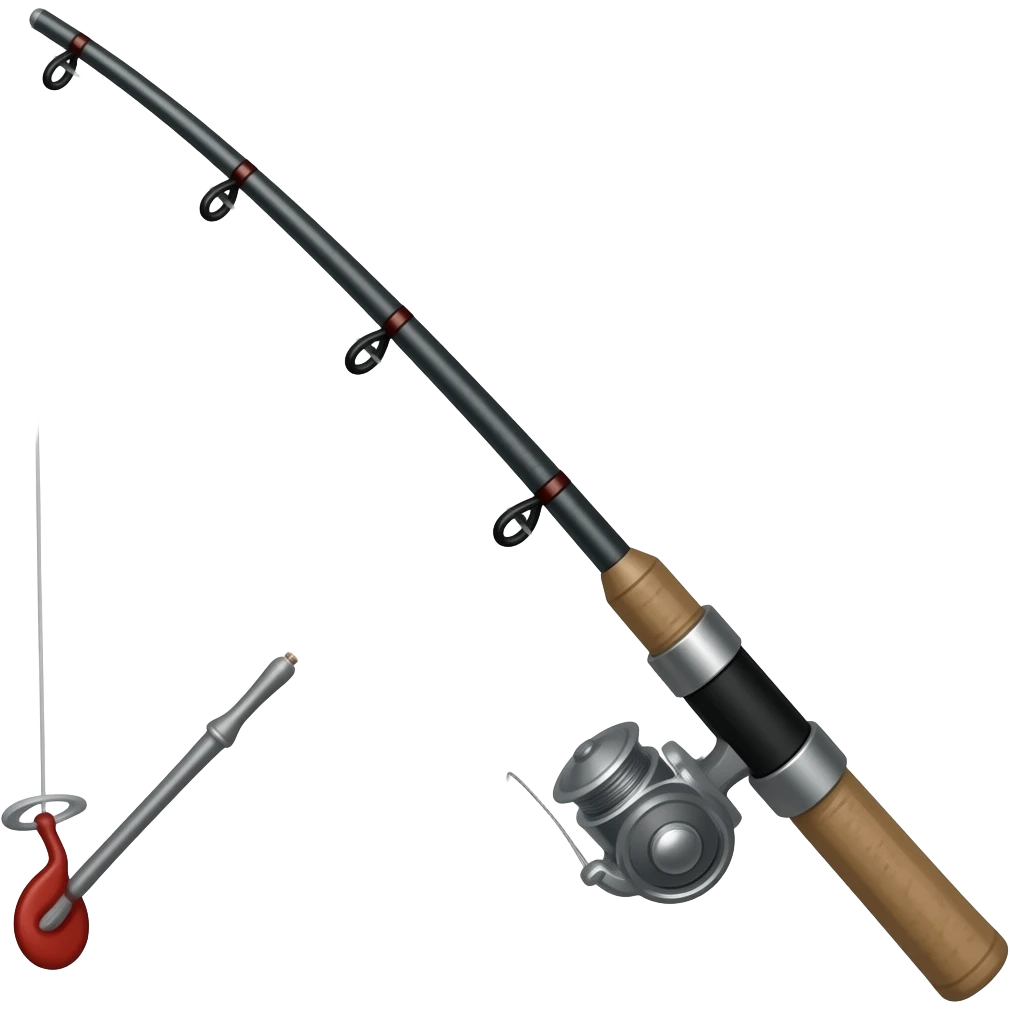 pixel art fishing rod emoji