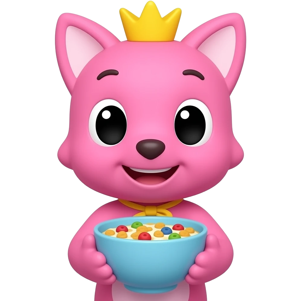 How many breakfast foods pinkfong! emoji