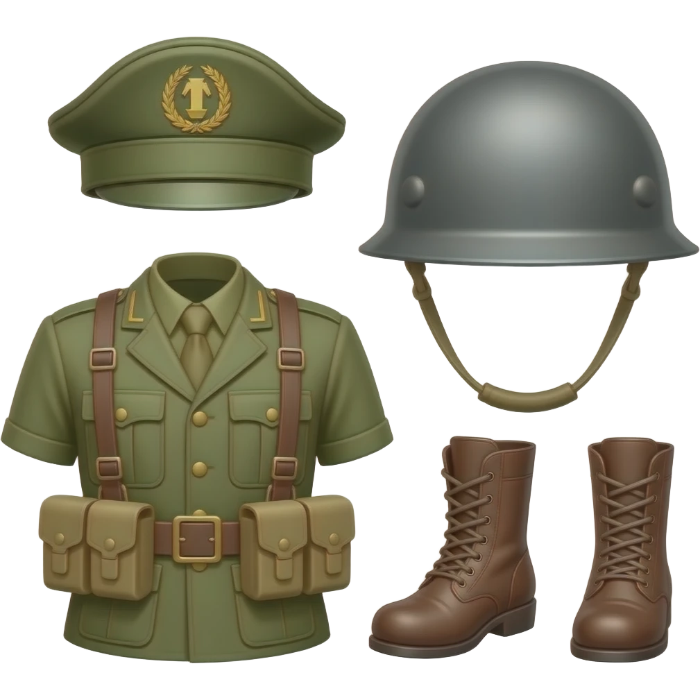 WW2 Soldier Gear emoji
