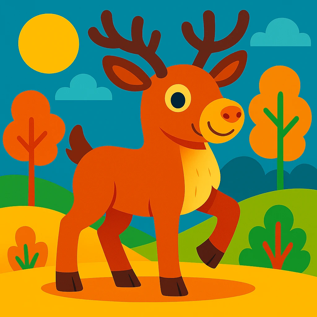 Reindeer emoji