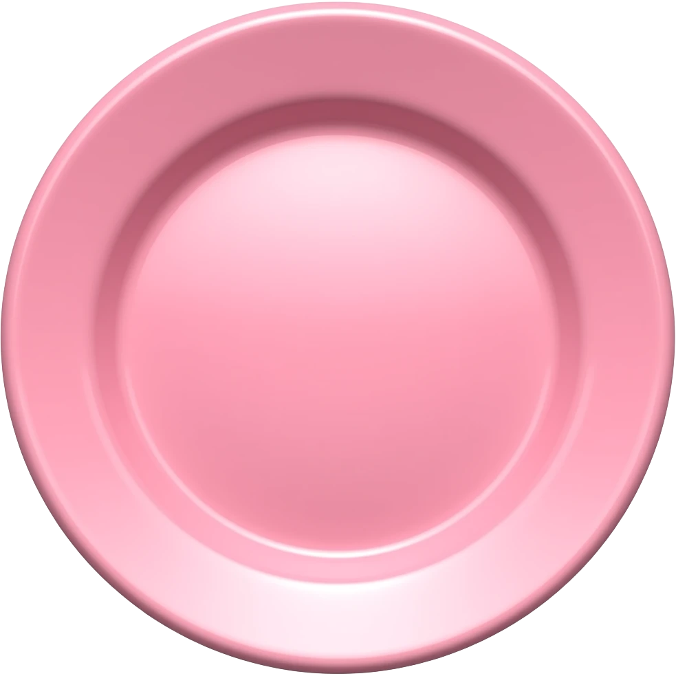 change plate into pink color emoji