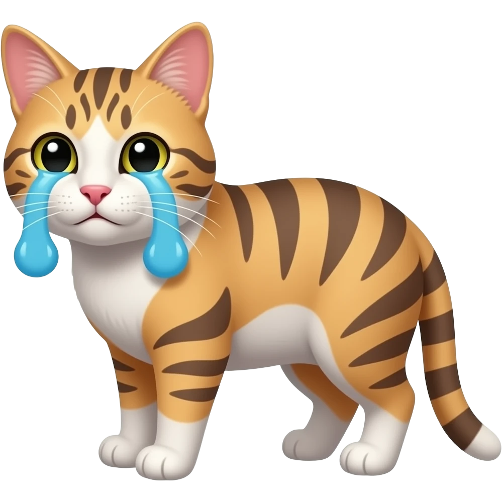 Gato llorando emoji