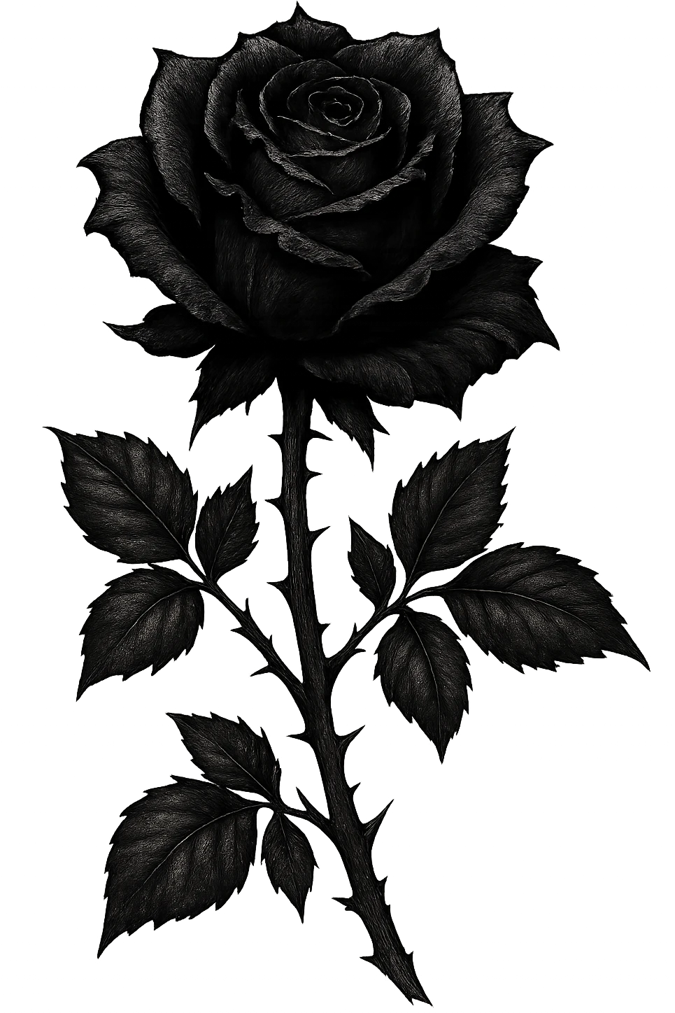 gothic rose emoji