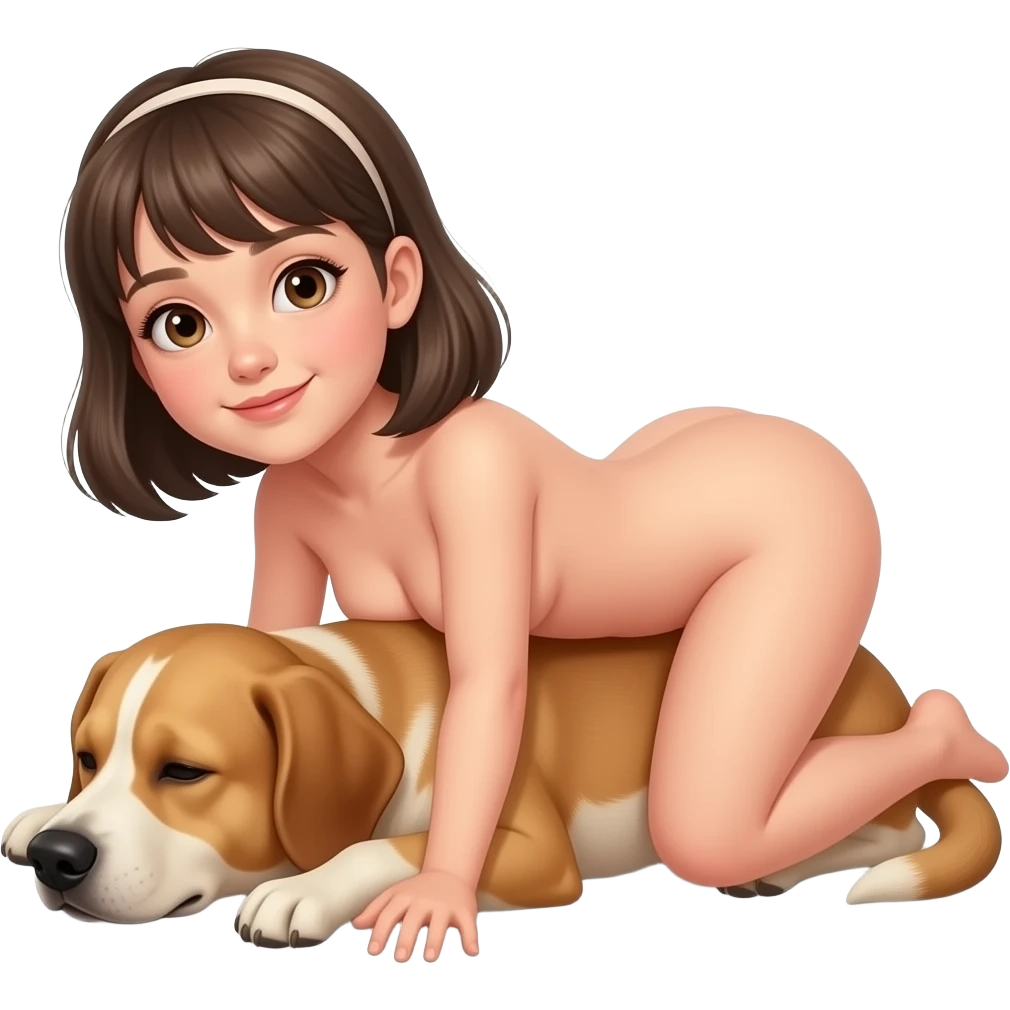 A girl fucking doggystyle nude emoji