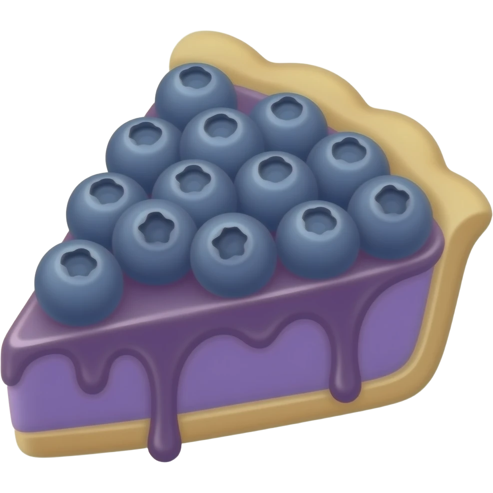 blueberry pie emoji emoji