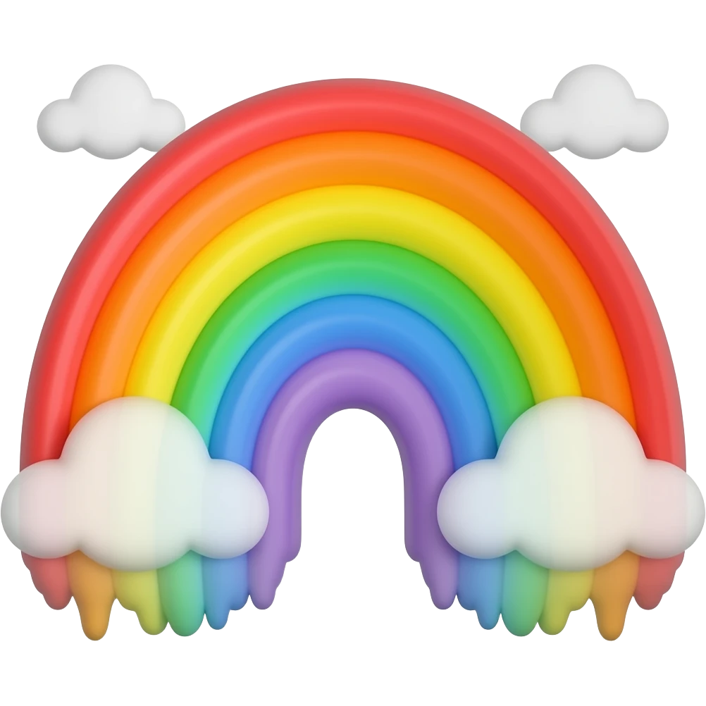 Rainbow emoji