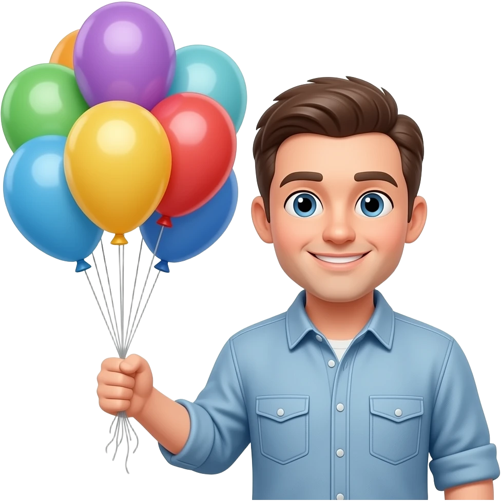 Balon adam emoji