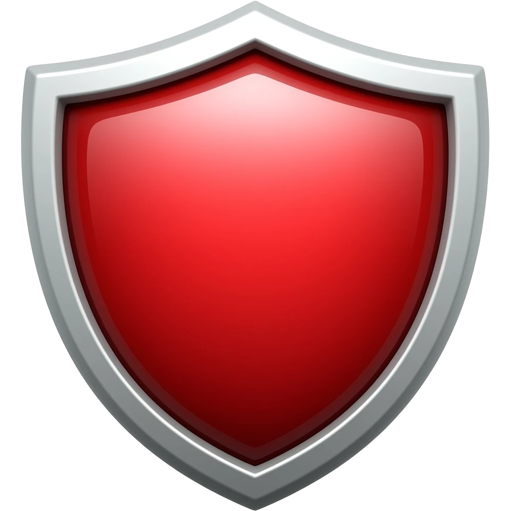 Red Shield emoji