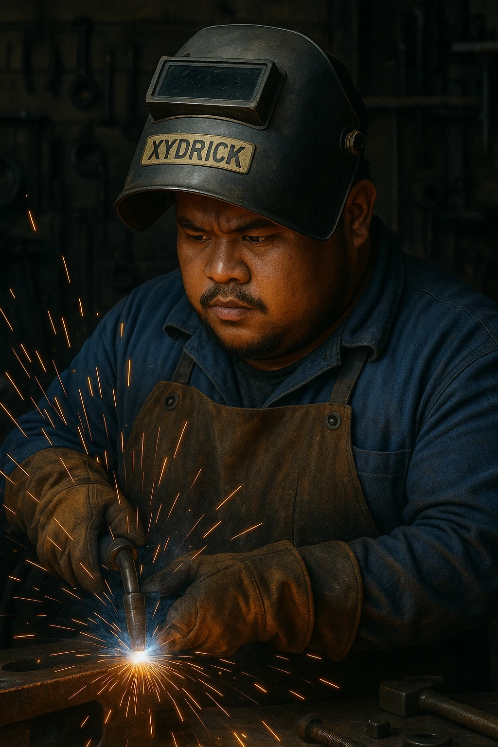 Welder named Xydrick emoji