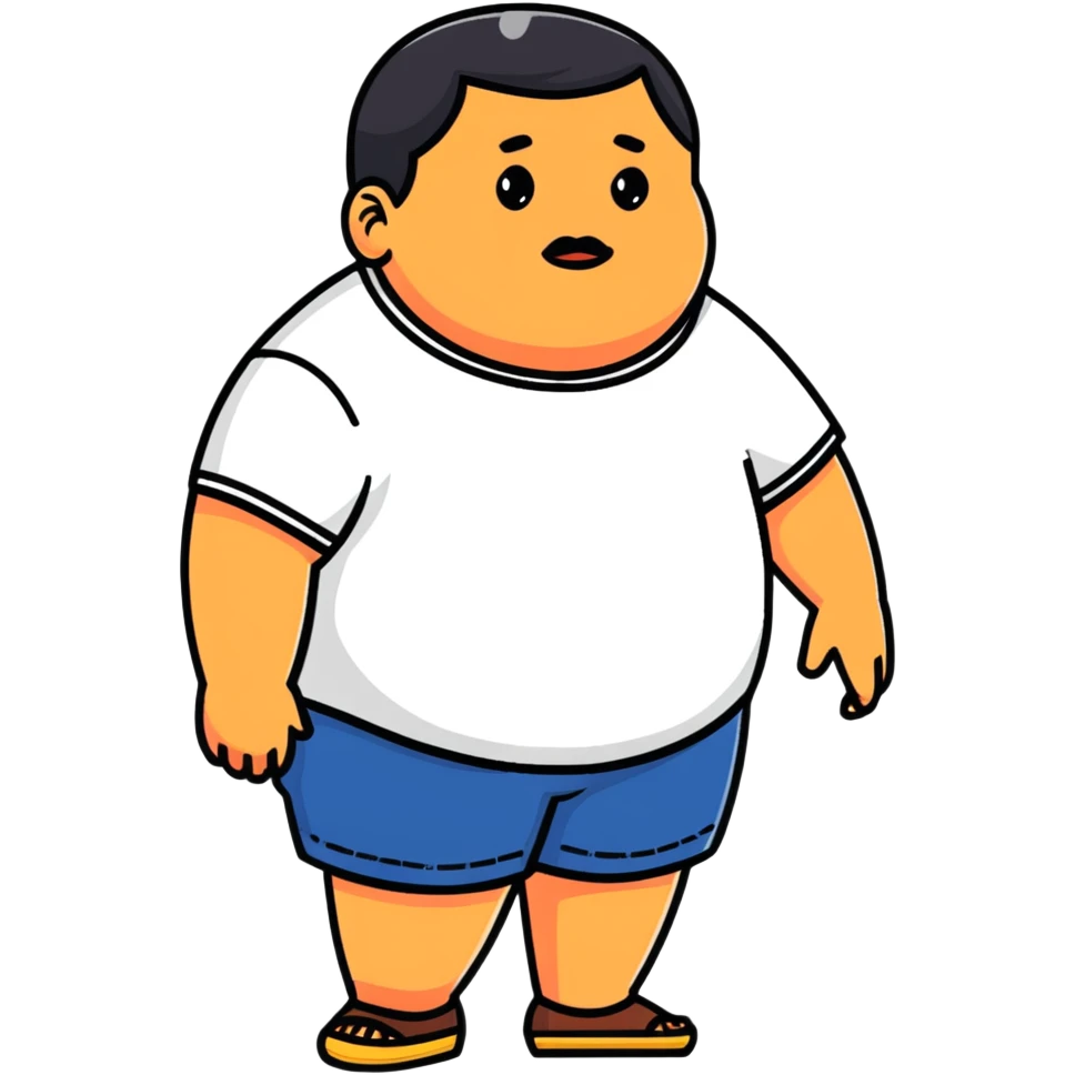 obese mexican boy emoji