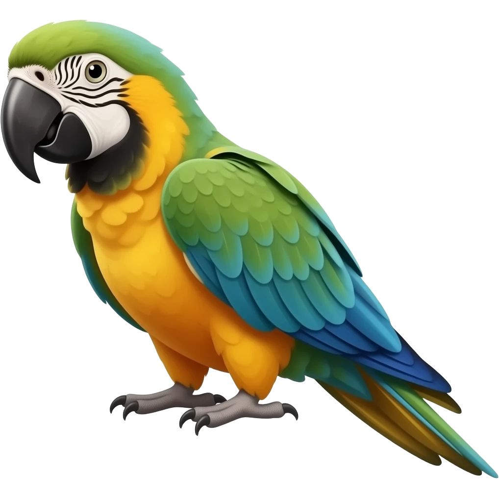 Hyacinth macaw emoji