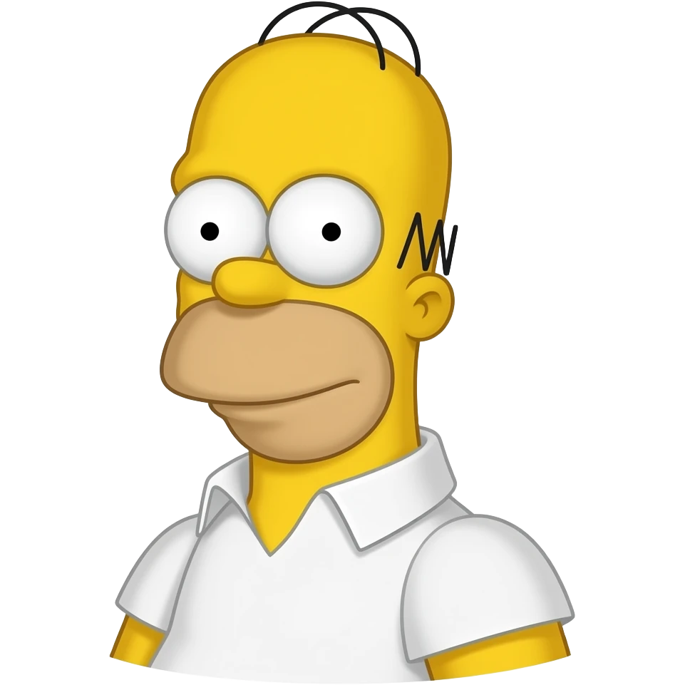 Homer simpson emoji