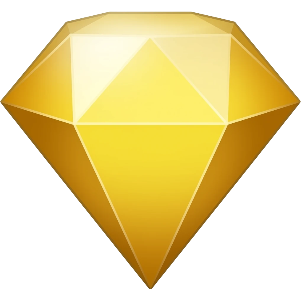 Yellow Diamond emoji