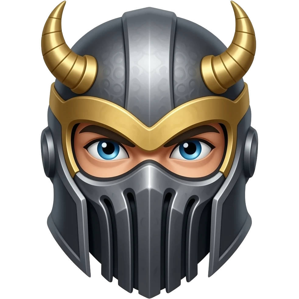 Masked guardian emoji