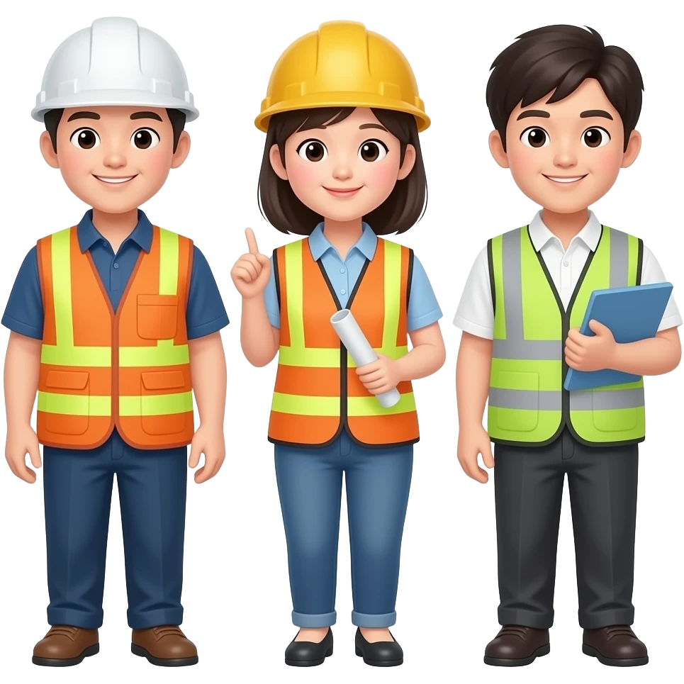 젊고 전문적인 한국인 로컬 기획자 3명 emoji