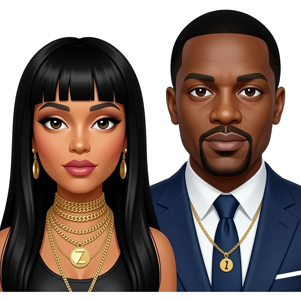 doja cat  and pdiddy emoji