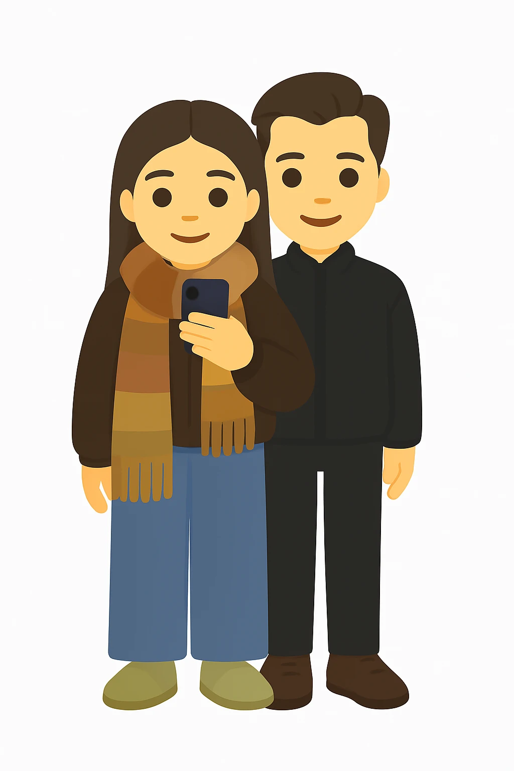 This is my boyfriend and I, make us into an emoji  emoji