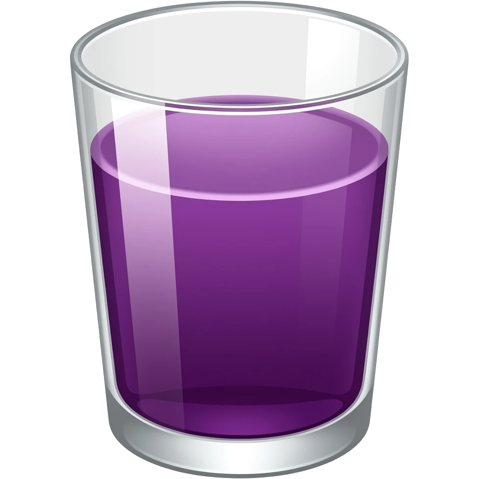 purple fruit juice emoji