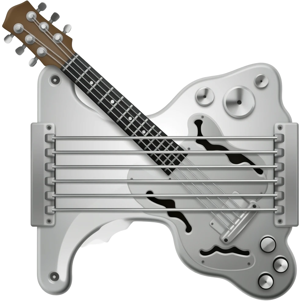 Pedal steel guitar emoji