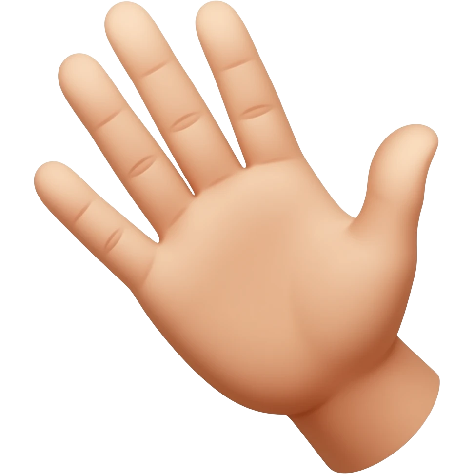 Get out of hand emoji