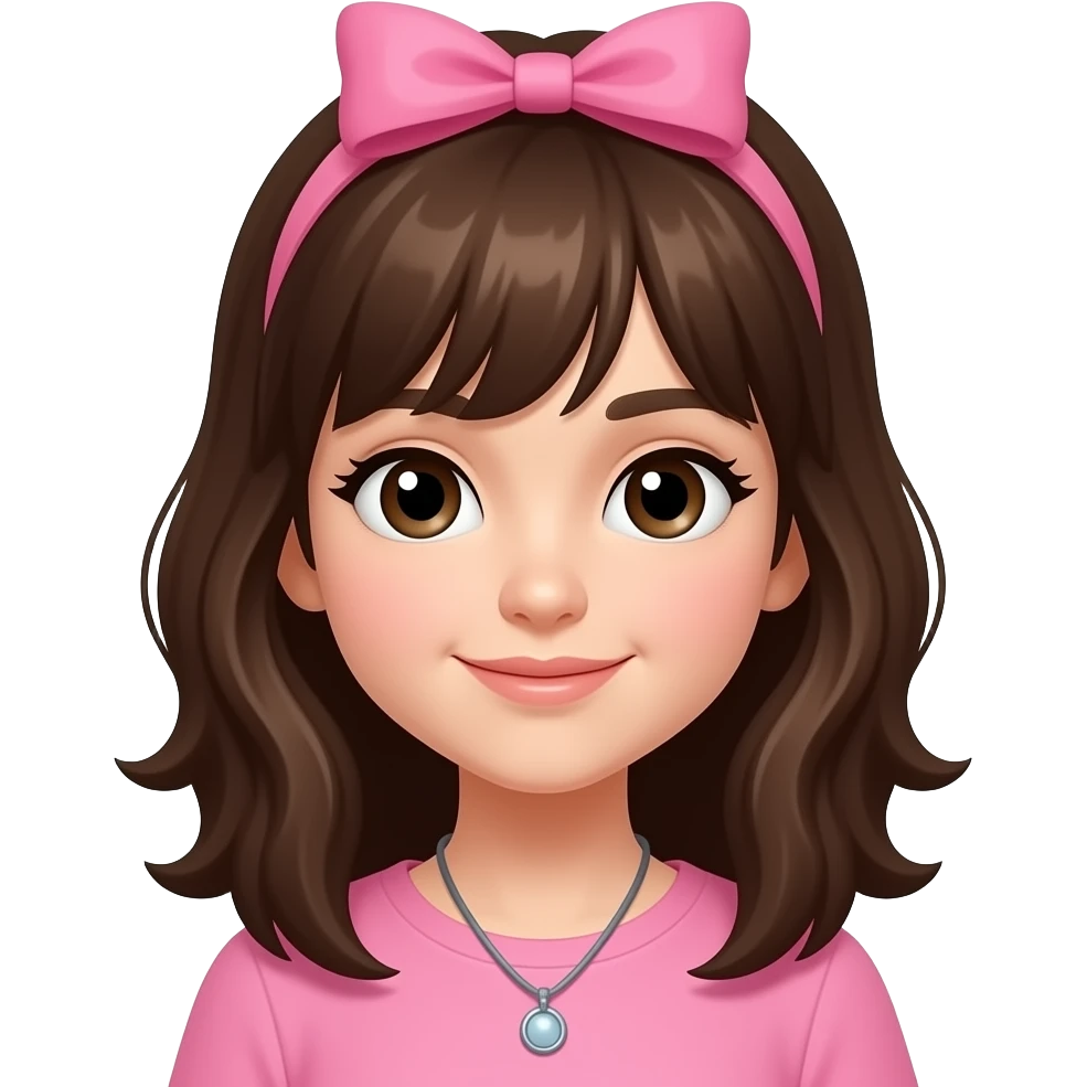 clean girl pink accesoire emoji