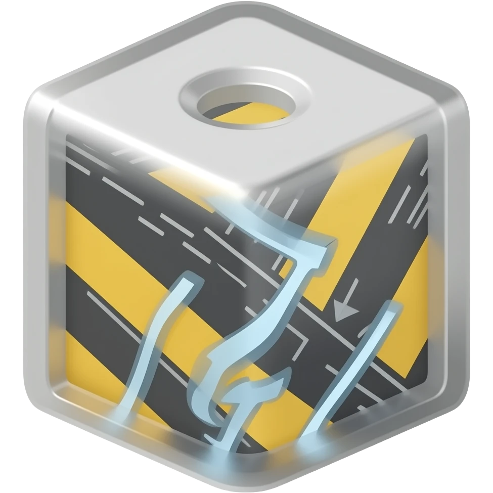 corner protection in the parking lot emoji