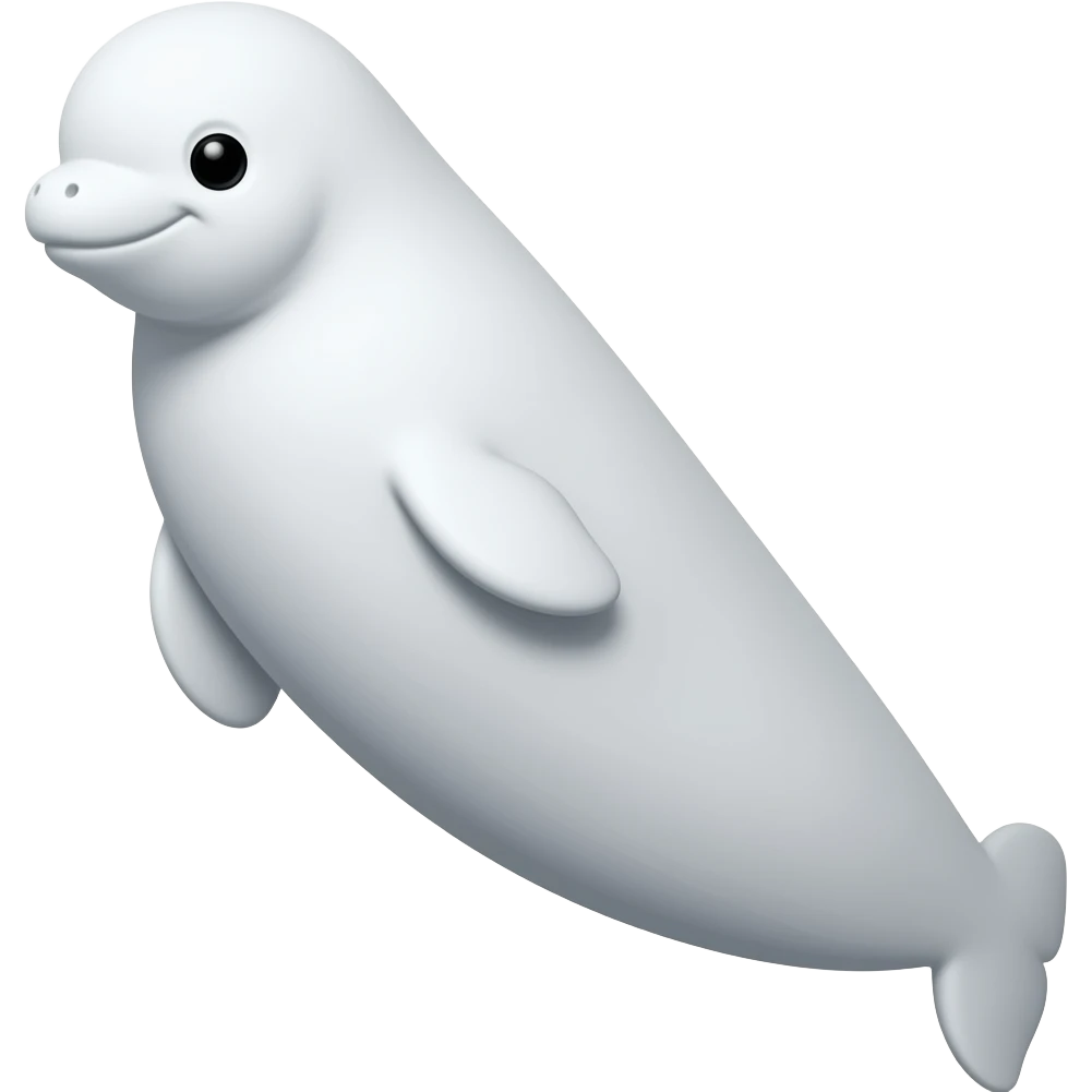 Beluga emoji