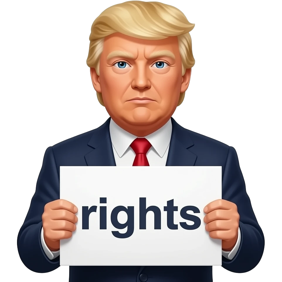 donald trump have rights emoji