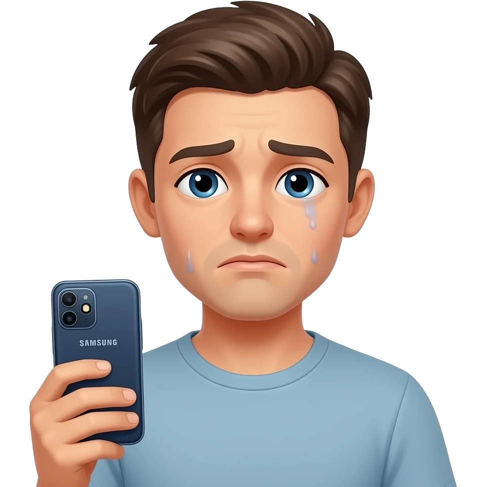 sad samsung emoji