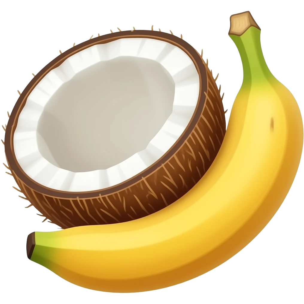 coconut-banana hybrid emoji