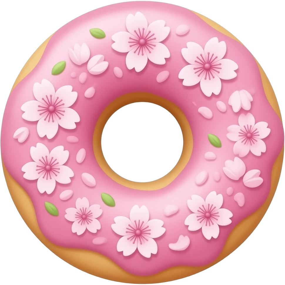 Sakura donut emoji