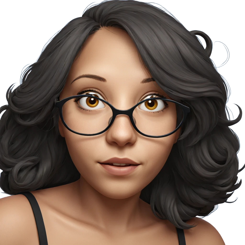 realistic portrait of a girl emoji