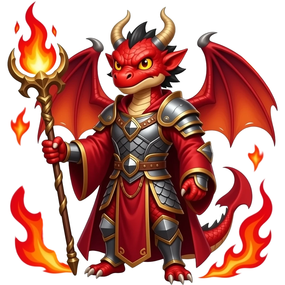 Red Dragon Sorcerer emoji