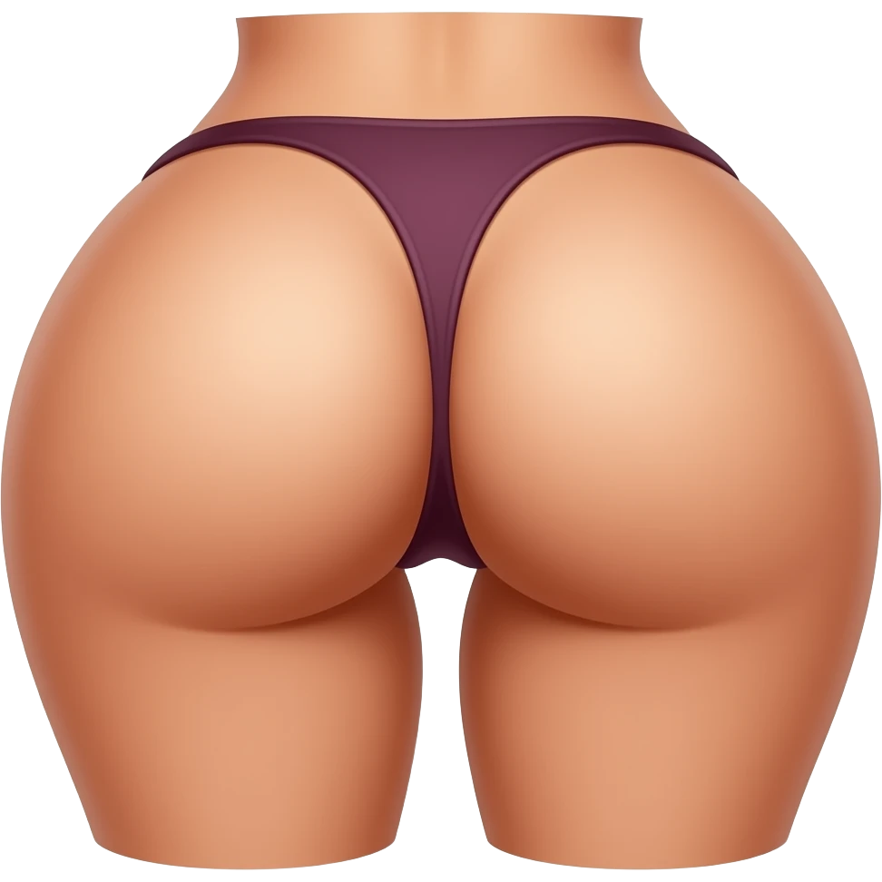 Big gluteus emoji