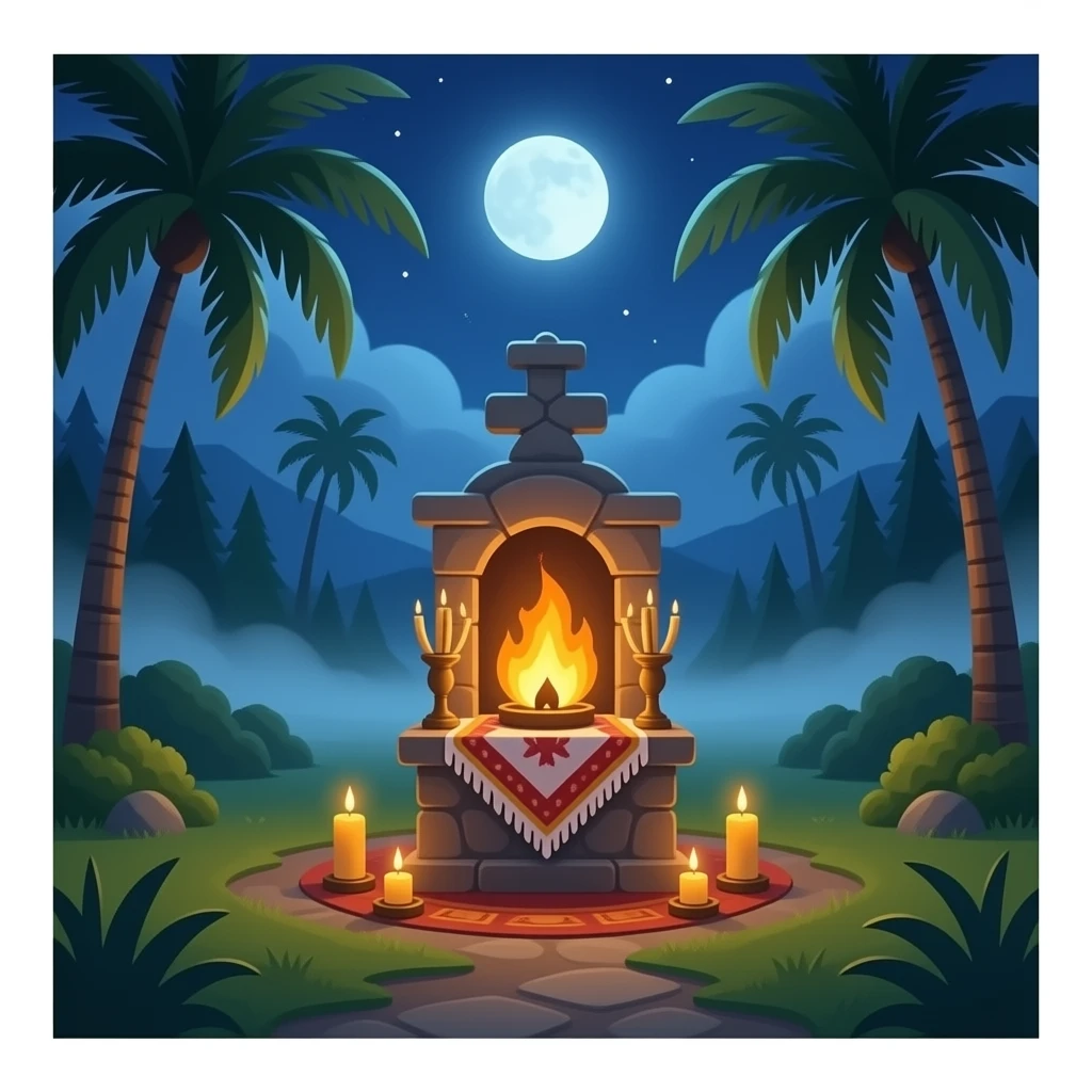 Voodoo witch craft Haiti emoji