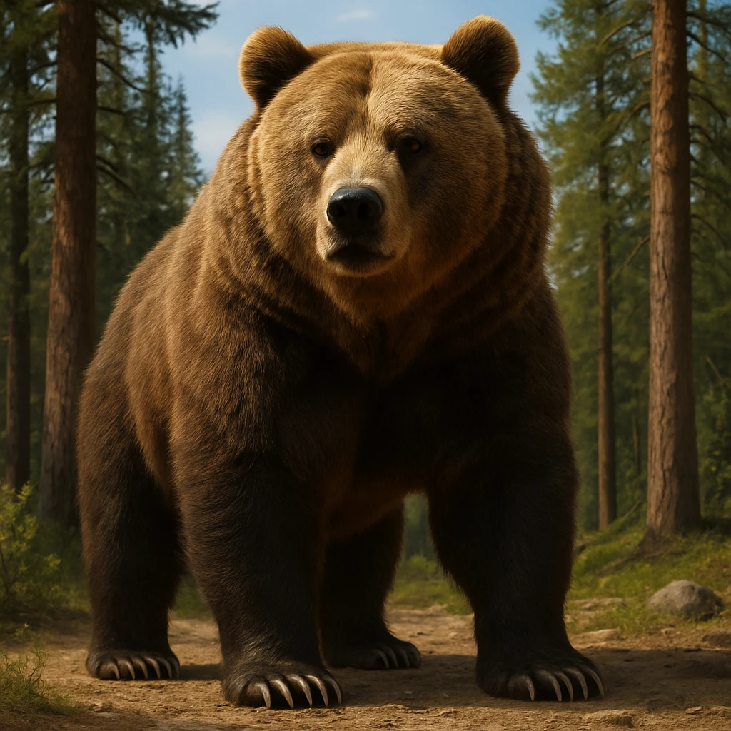 Grizzly bear emoji