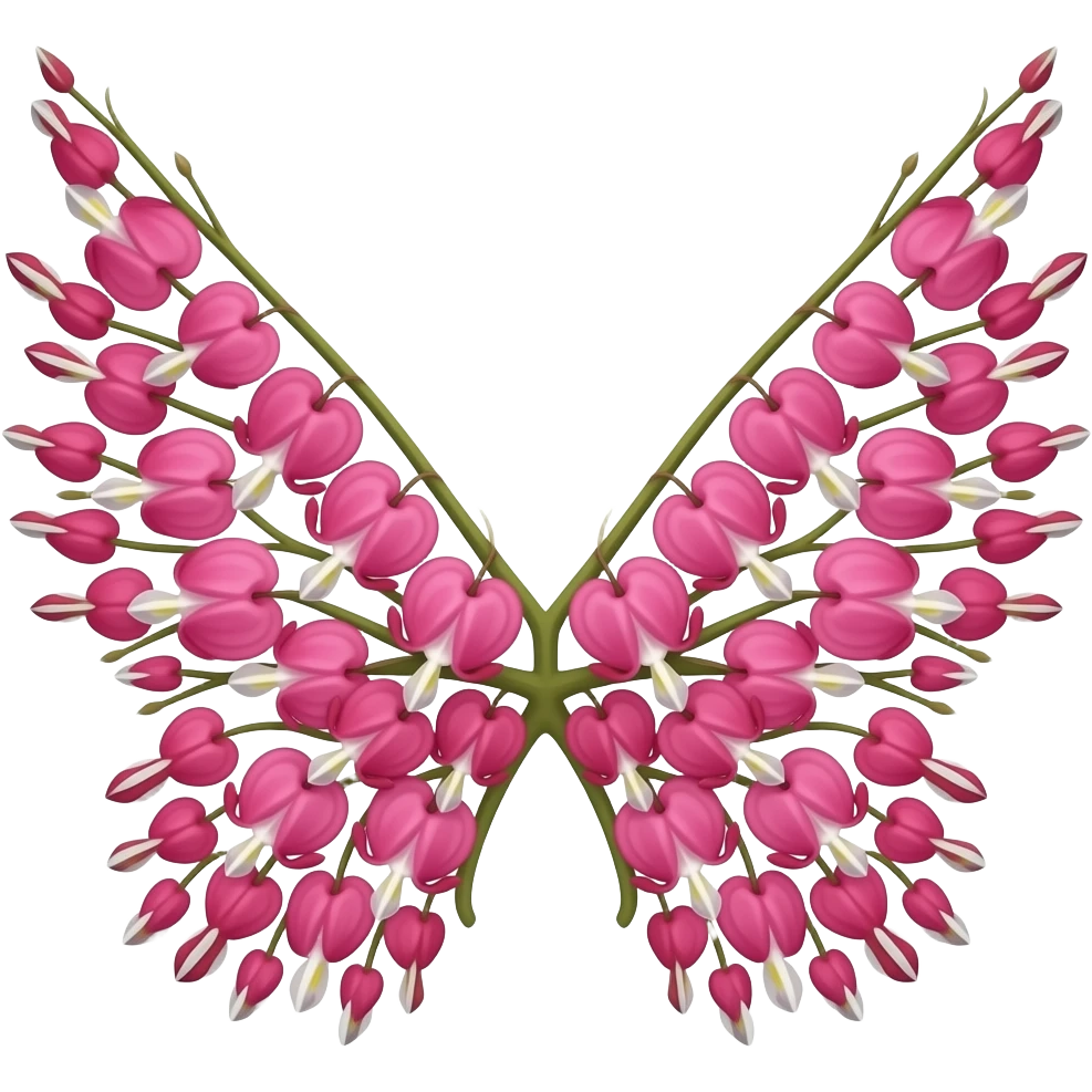 Bleeding heart wings emoji