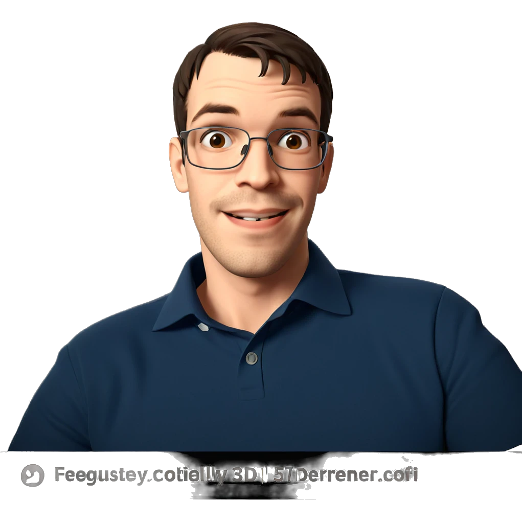 happy boy with glasses indoors emoji