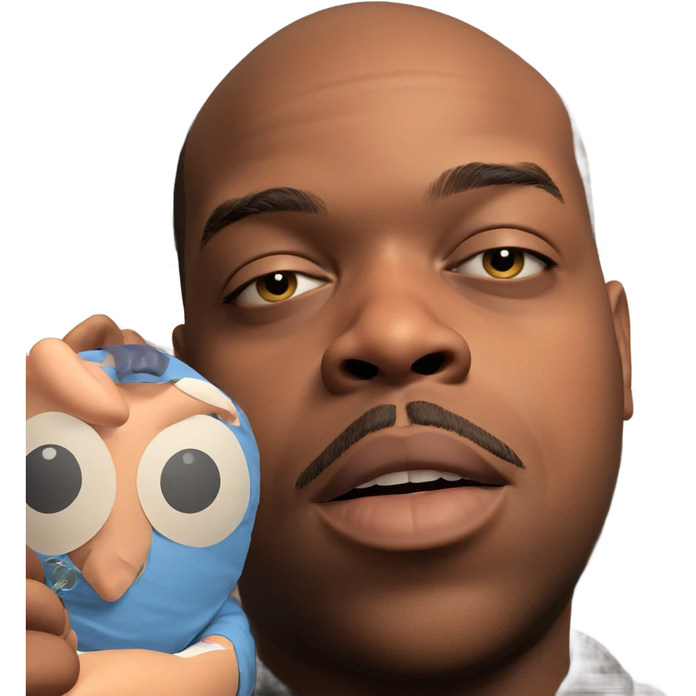 bald meme boy indoors emoji