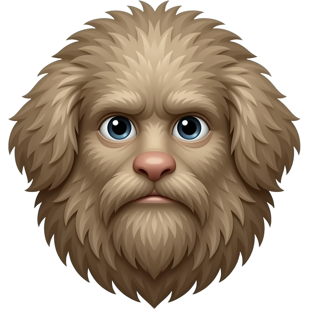 Hairy but emoji emoji