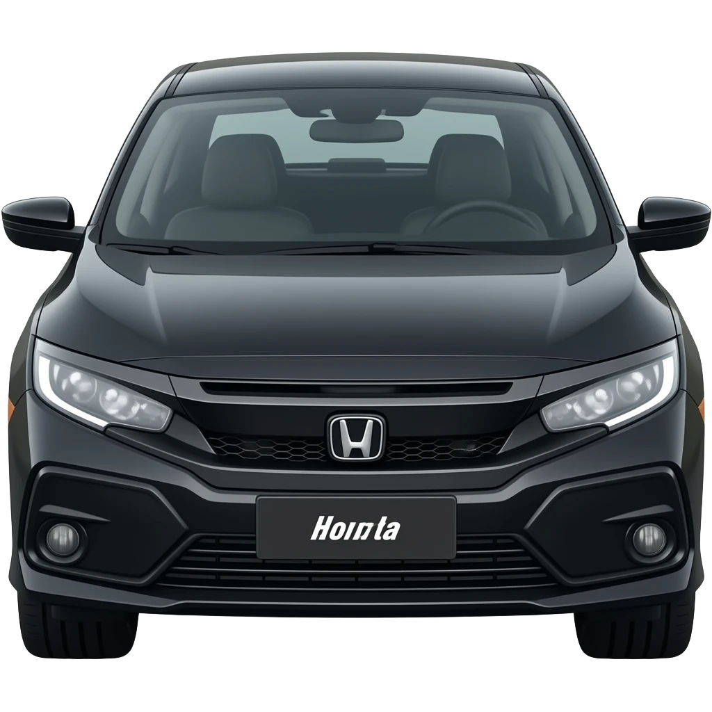 Honda civic sedan 2026 black emoji