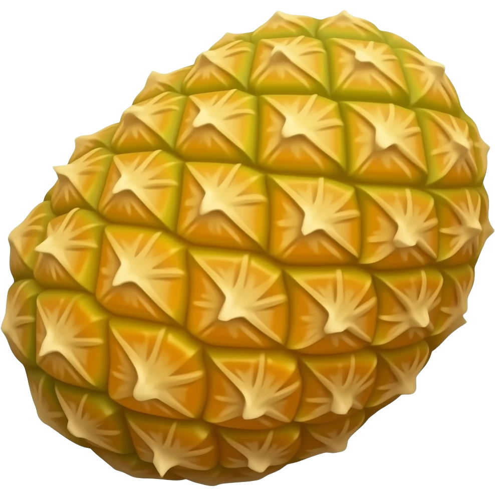 Upside down pineapple emoji