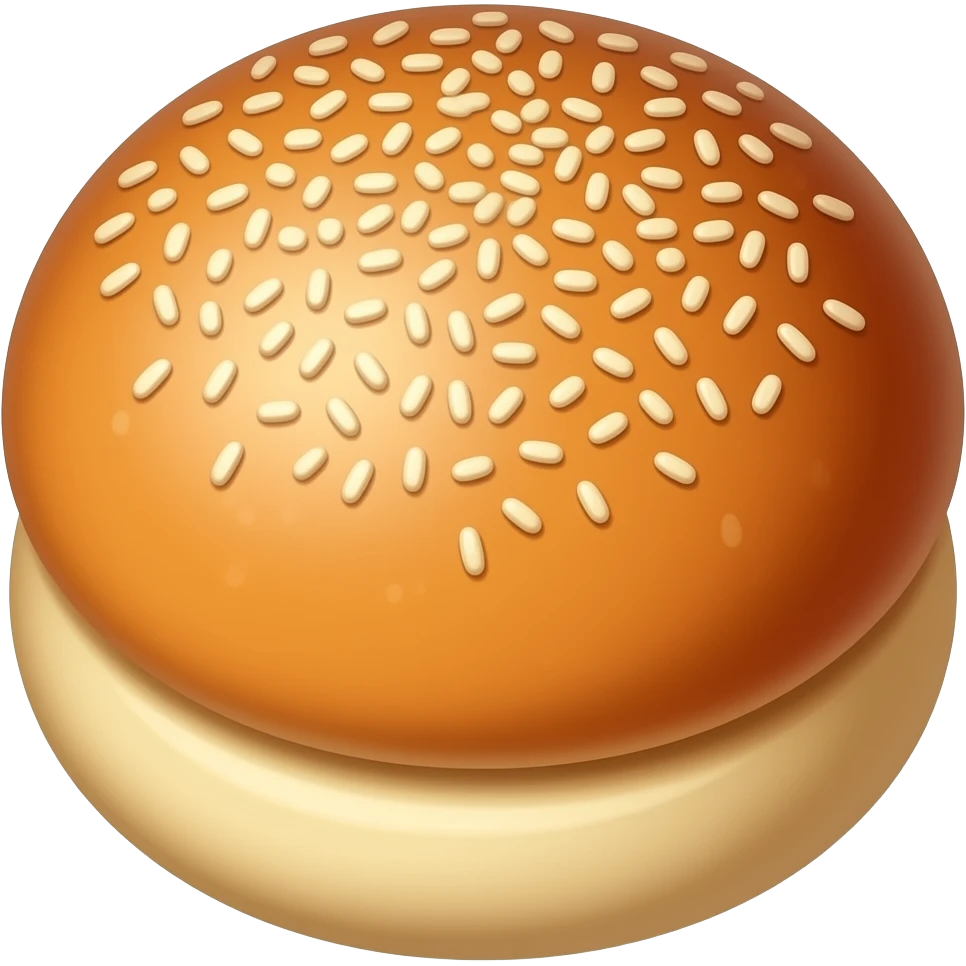 Cream bun emoji